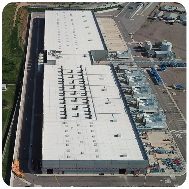 Cobertura em Membrana TPO 